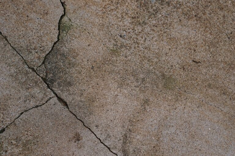 Uneven Concrete Floor