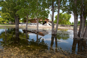 Ground Up Foundation Repair can stop water from pooling in your yard - Nashville, TN.
