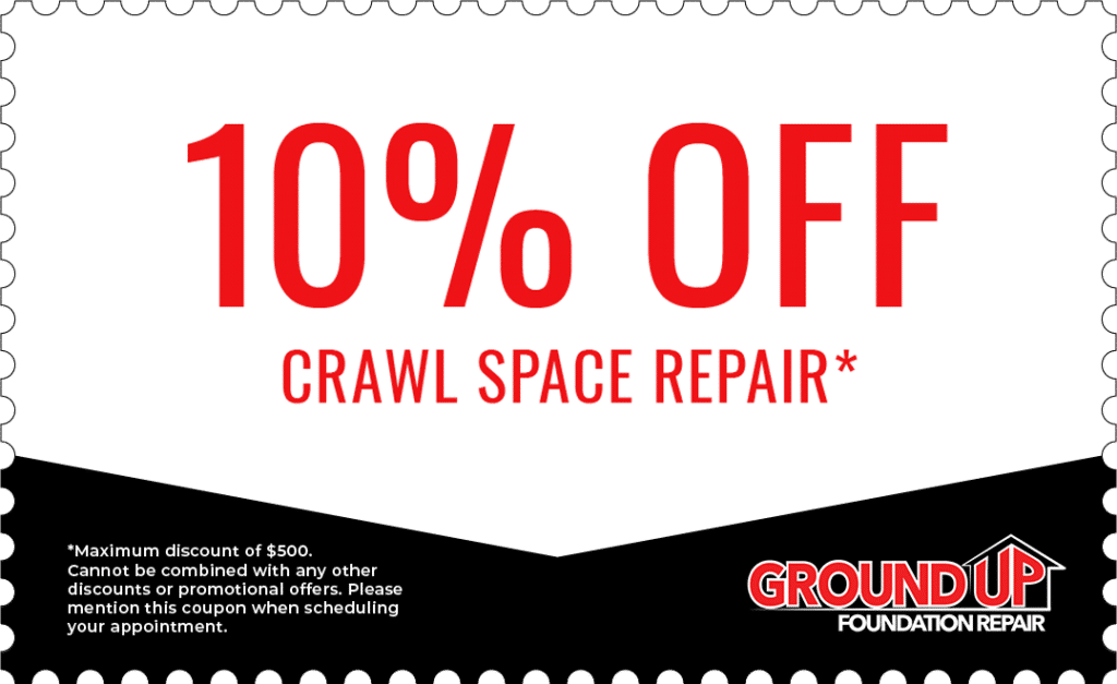 Nashville Crawl Space Repair Promotion - Ground Up Foundation Repair