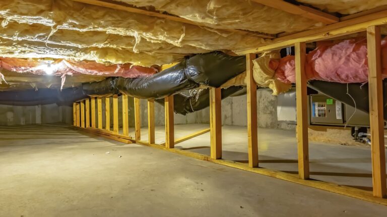Crawl Space Cleaning - Ground Up Foundation Repair